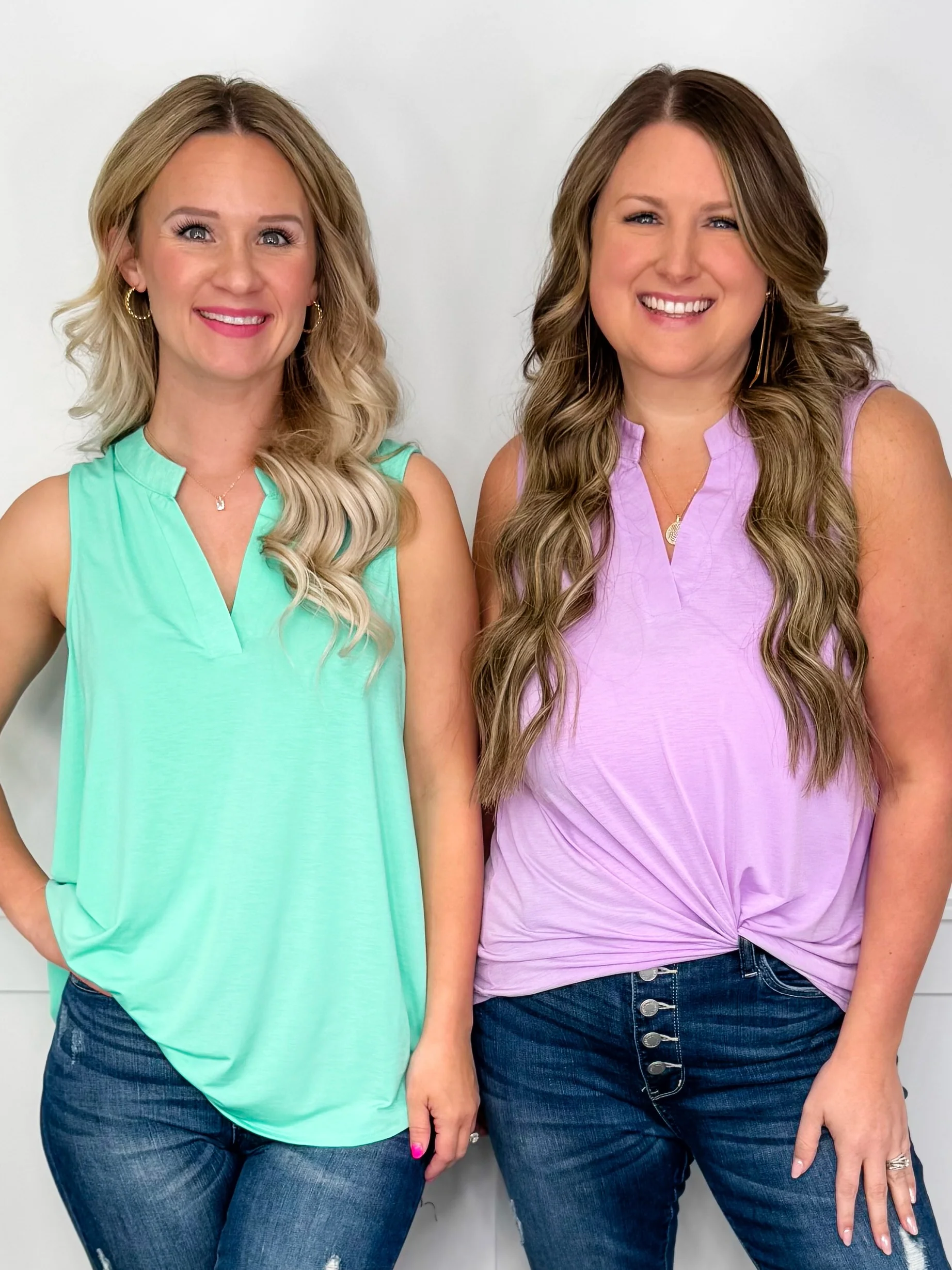 Dear Scarlett Is True Wrinkle-Free Gabby Tank Top - 8 colors! - Image 6